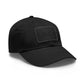 Leather Patch Dad Hat — Vintage Wildflower Sketch Cap