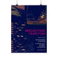 Backstage Phantom Matte Poster — Retro Concert Tour Art Print
