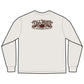 Long Sleeve Tee — 'Till Death' Vintage Rose Skull Back Graphic