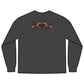 Long Sleeve Tee — 'Till Death' Vintage Rose Skull Back Graphic