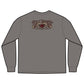 Long Sleeve Tee — 'Till Death' Vintage Rose Skull Back Graphic