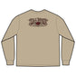 Long Sleeve Tee — 'Till Death' Vintage Rose Skull Back Graphic