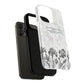 Vintage Botanical Magnetic Phone Case — "Between Static and Sleep: Analog Heart Files Vol. 01"