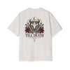 Till Death Skeleton Couple Tee — Gothic Romantic Graphic Tee - Faded Bone