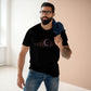 Crescent Moon & Roses Tee — Gothic Floral Night Sky T‑Shirt