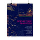 Backstage Phantom Matte Poster — Retro Concert Tour Art Print