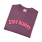 Stay Blurry Graphic T-Shirt — Retro Heart DJ Turntable Tee