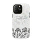 Vintage Botanical Magnetic Phone Case — "Between Static and Sleep: Analog Heart Files Vol. 01"