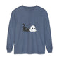 Ghost & Black Cat Long Sleeve Tee