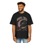 Moon Child Raven Tee — Vintage Moon & Rose Graphic T-Shirt