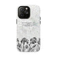 Vintage Botanical Magnetic Phone Case — "Between Static and Sleep: Analog Heart Files Vol. 01"