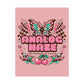 Analog Haze Matte Poster — Retro Butterfly Cherry Wall Art