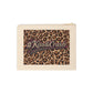 Leopard "#Kiss&Crash" Accessory Zipper Pouch