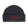 Backstage Phantom Cuff Beanie - Embroidered Rock Band Hat - Navy