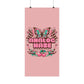 Analog Haze Matte Poster — Retro Butterfly Cherry Wall Art