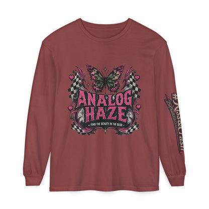 Analog Haze Butterfly Long Sleeve Tee