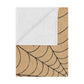 Spiderweb Minky Blanket — Retro Cozy Throw