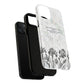 Vintage Botanical Magnetic Phone Case — "Between Static and Sleep: Analog Heart Files Vol. 01"