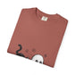 Ghost Cat T-Shirt — Cute Black Cat & Ghost Graphic Tee