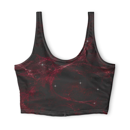 Butterfly & #SWAG Pink Athletic Crop Top — Women's Stylish Sports Bra