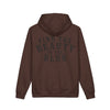 Find the Beauty in the Blur Hoodie (Inspirational Back Print) - Brown