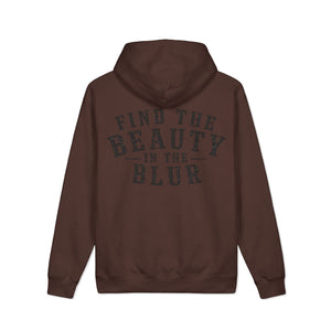 Find the Beauty in the Blur Hoodie (Inspirational Back Print)