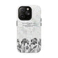 Vintage Botanical Magnetic Phone Case — "Between Static and Sleep: Analog Heart Files Vol. 01"