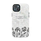 Vintage Botanical Magnetic Phone Case — "Between Static and Sleep: Analog Heart Files Vol. 01"