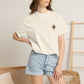 Compass Rose Graphic T-Shirt — Minimal Nautical Adventure Tee