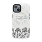 Vintage Botanical Magnetic Phone Case — "Between Static and Sleep: Analog Heart Files Vol. 01"