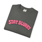 Stay Blurry Graphic T-Shirt — Retro Heart DJ Turntable Tee