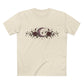 Crescent Moon & Roses Tee — Gothic Floral Night Sky T‑Shirt