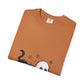Ghost Cat T-Shirt — Cute Black Cat & Ghost Graphic Tee