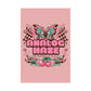 Analog Haze Matte Poster — Retro Butterfly Cherry Wall Art