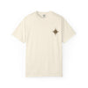 Compass Rose Graphic T-Shirt: Minimal Nautical Adventure Tee - Ivory