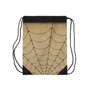 Analog Haze Lightweight Spiderweb Cinch-Top Drawstring Bag