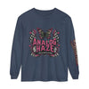 Analog Haze Butterfly Long Sleeve Tee - Midnight