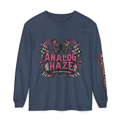 Analog Haze Butterfly Long Sleeve Tee