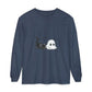 Ghost & Black Cat Long Sleeve Tee