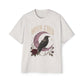Moon Child Raven Tee — Vintage Moon & Rose Graphic T-Shirt