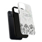 Vintage Botanical Magnetic Phone Case — "Between Static and Sleep: Analog Heart Files Vol. 01"