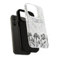 Vintage Botanical Magnetic Phone Case — "Between Static and Sleep: Analog Heart Files Vol. 01"