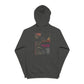 Zip Hoodie — Retro Night City Graphic Fleece Zip-Up