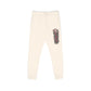 Embroidered Floral Script Sweatpants