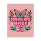 Analog Haze Matte Poster — Retro Butterfly Cherry Wall Art