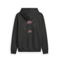 Butterfly & Stars Zip Hoodie — Vintage Graphic Faded Zip-Up