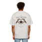 Till Death Skeleton Hands Rose Oversized Tee