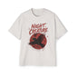 Night Creature Tee — Raven Graphic Men's Oversized T‑Shirt