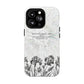 Vintage Botanical Magnetic Phone Case — "Between Static and Sleep: Analog Heart Files Vol. 01"
