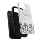 Vintage Botanical Magnetic Phone Case — "Between Static and Sleep: Analog Heart Files Vol. 01"
